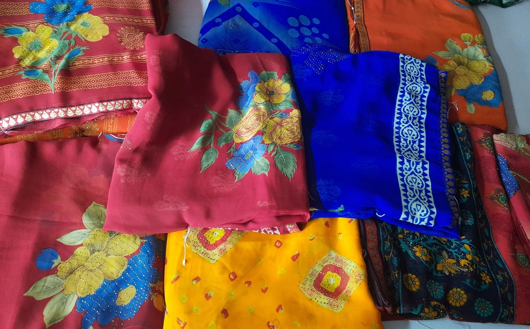 Saree soft cloth uploaded by S. S. Selection on 3/15/2023