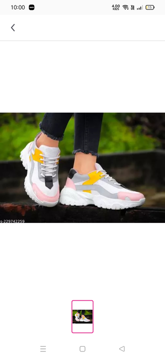 HOLLA MULTICOLOR Sneaker for women uploaded by business on 3/15/2023