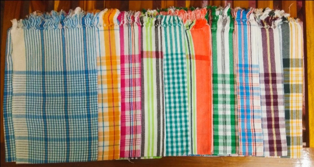 Soft cotton checked Towels uploaded by MKP Tex on 5/29/2024