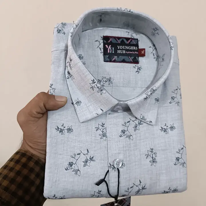 Printed linen shirts  uploaded by Youngers hub on 3/15/2023
