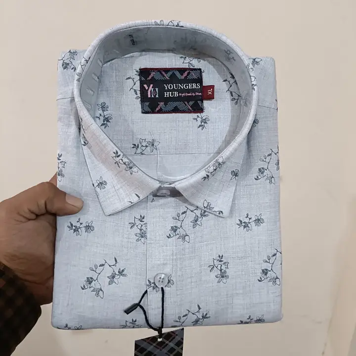 Printed linen shirts  uploaded by Youngers hub on 3/15/2023