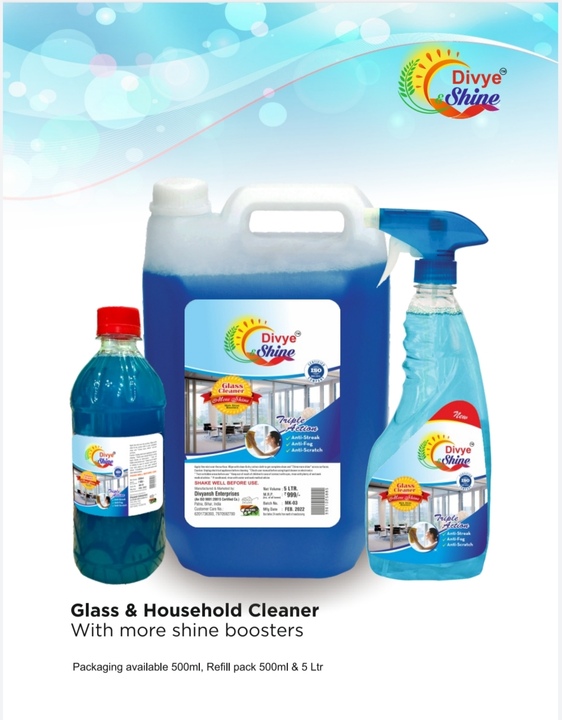 Glass cleaner 5 lit  uploaded by A house cleaning and healthy products on 3/15/2023