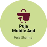 Business logo of Puja mobile and electronic