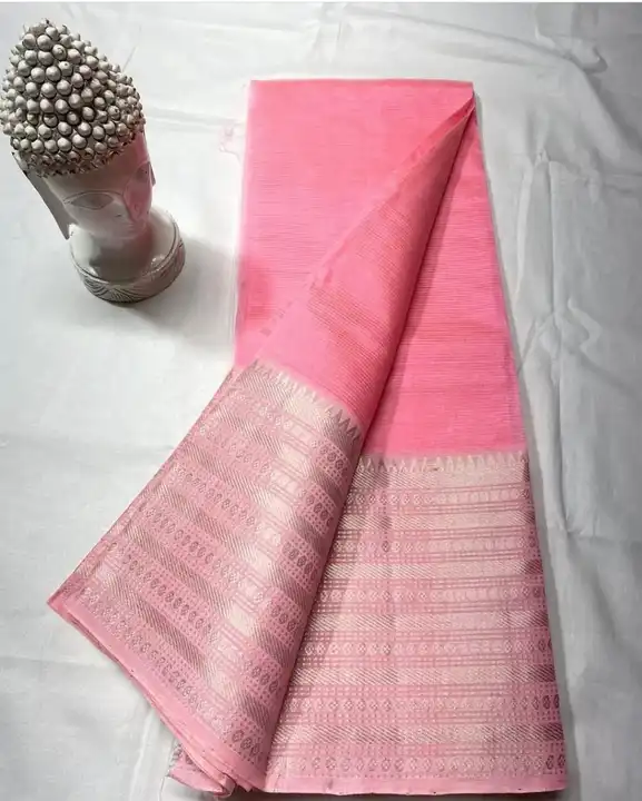 Zari silky saree uploaded by MS Fabrics on 3/15/2023