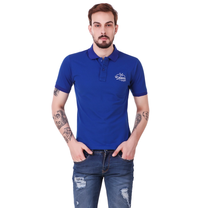 Mens blue polo tshirt  uploaded by business on 3/15/2023