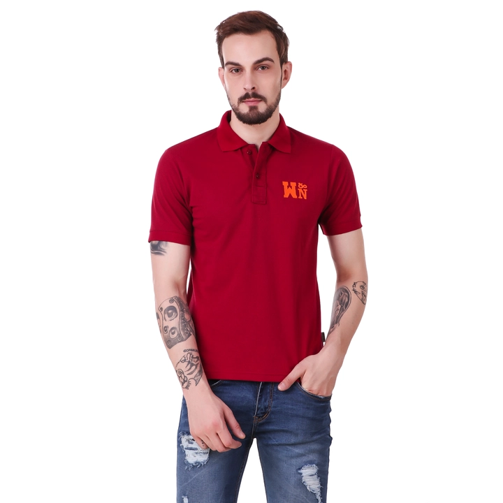Mens maroon polo tshirt  uploaded by business on 3/15/2023