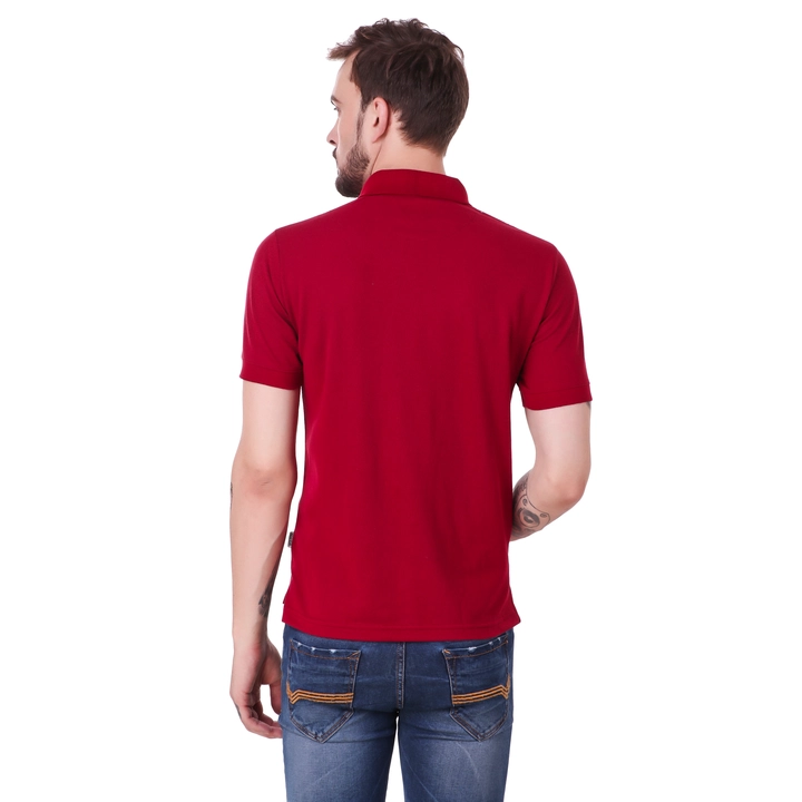 Mens maroon polo tshirt  uploaded by Fashion plus on 3/15/2023