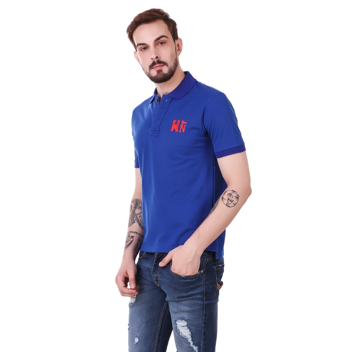 Mens blue polo tshirt  uploaded by business on 3/15/2023