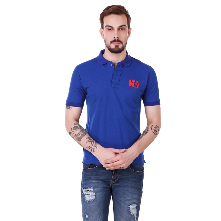 Mens blue polo tshirt  uploaded by Fashion plus on 3/15/2023