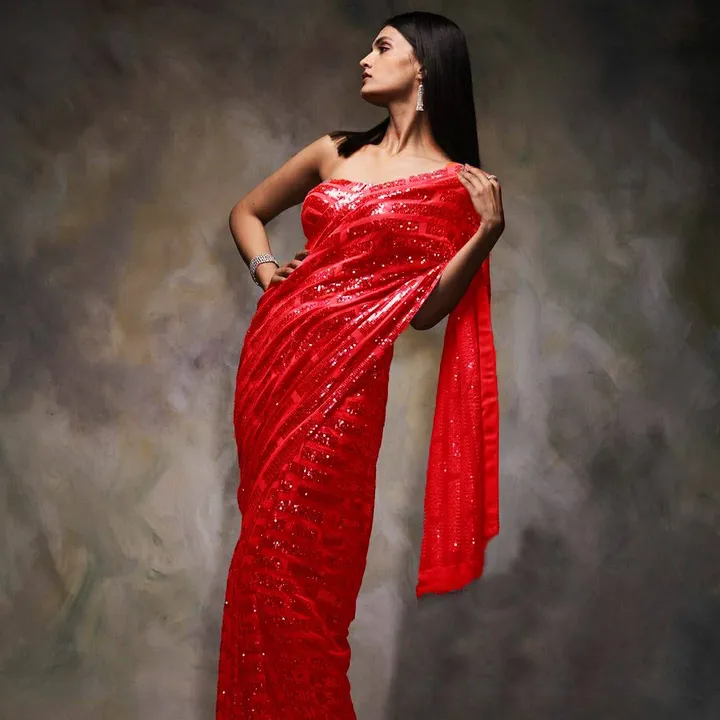 Sequence saree 1 uploaded by Vastra Creation on 3/15/2023