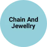 Business logo of Gold Chain manufacturing and jewellry