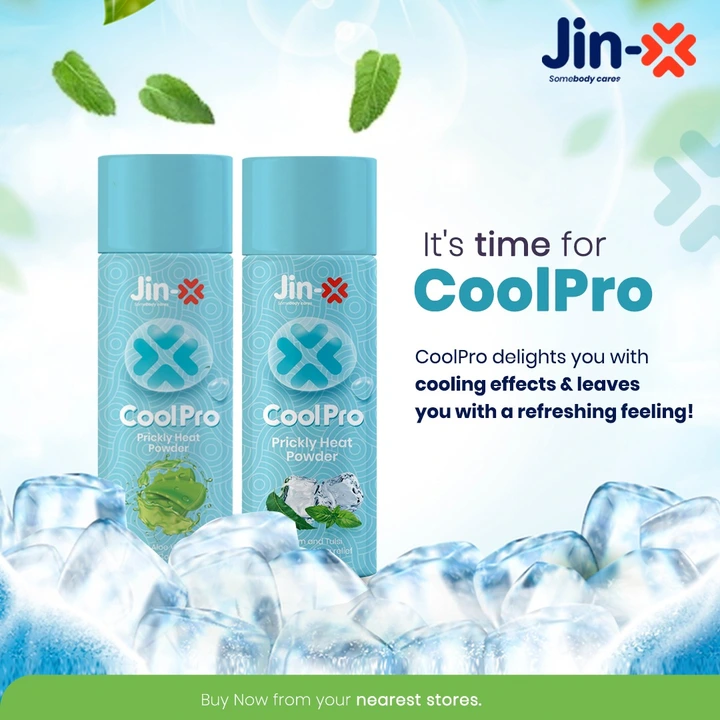 Coolpro Prickly Heat Powder uploaded by JIN-X HEALTHCARE PVT LTD on 3/15/2023