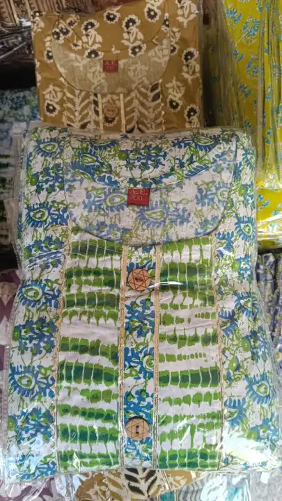 Cotton pant kurti uploaded by Evergreen on 3/15/2023