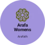 Business logo of Arafa womens store