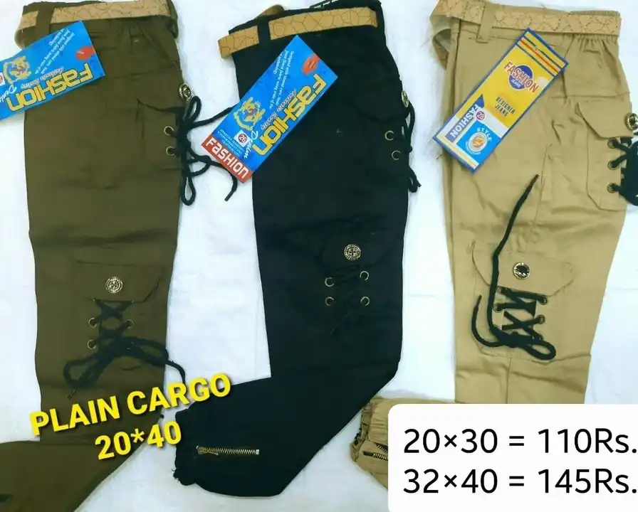 20×30 Cargo Joggers uploaded by RISHABH TRADERS on 3/15/2023