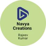 Business logo of Navya creations