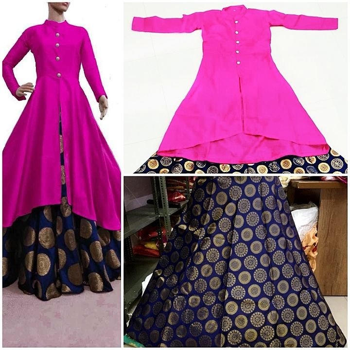 Post image Hey! Checkout my new collection called best Gown Kurta and Skirt Set.