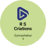Business logo of R s criations