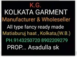 Business logo of KOLKATA Garments