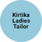 Business logo of Kirtika ladies tailor