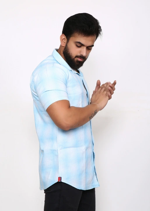Half sleeve Pure Cotton Shirt uploaded by Aayushi Trading Company on 3/16/2023