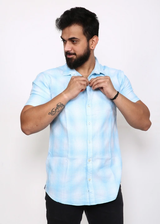 Half sleeve Pure Cotton Shirt uploaded by business on 3/16/2023