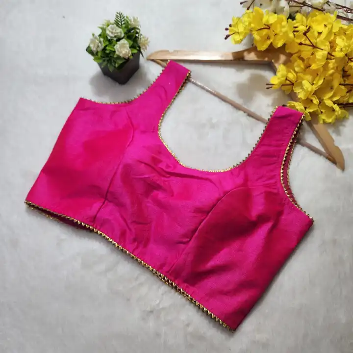 Samsa lacs blouse  uploaded by Jai Maa Creation Surat on 3/16/2023