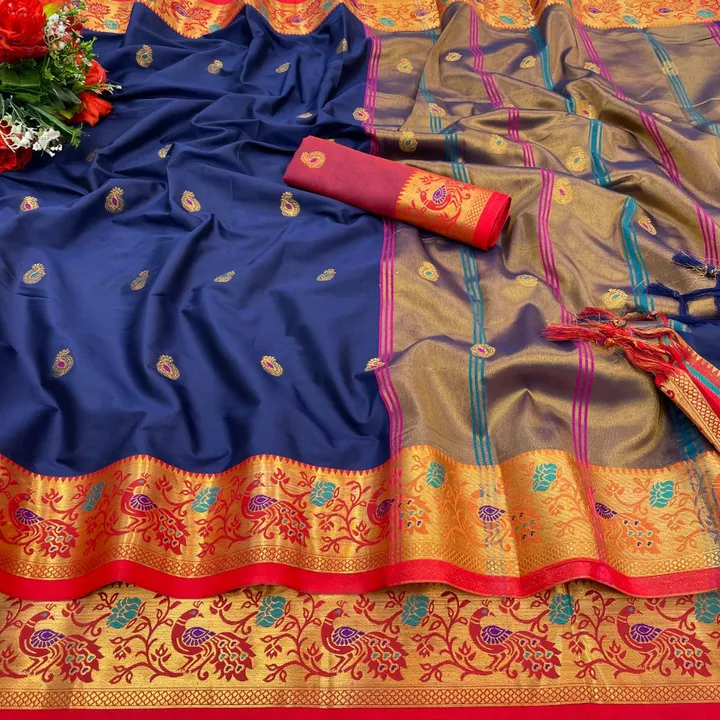 New Paithani Saree  uploaded by Fashion designer saree  on 3/16/2023