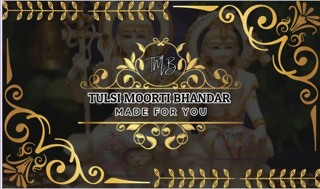 Visiting card store images of Tulsi moorti bhandar