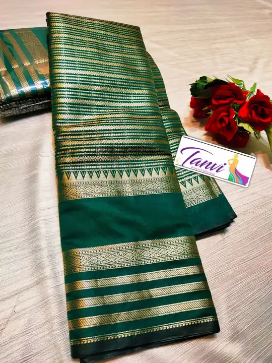 Banarasi warm silk saree  uploaded by GA Fabrics on 3/16/2023