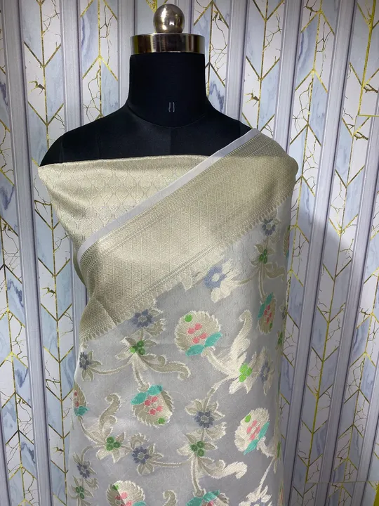 Kora organza TilFi Mina Saree Quality 💯 Gaurenteed  uploaded by Falak fabrics on 3/16/2023