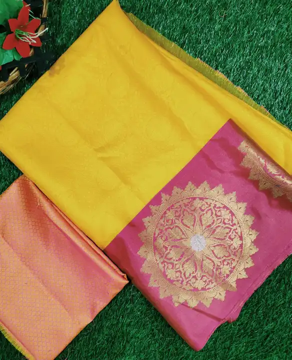 Banarasi Kora Tanchoi Fancy Saree  uploaded by A.M.R Fabrics™ on 3/16/2023