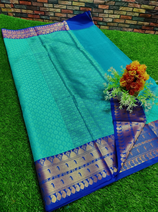 Banarasi Kora Muslin tanchi soft saree  uploaded by Zakiya fabrics on 3/16/2023