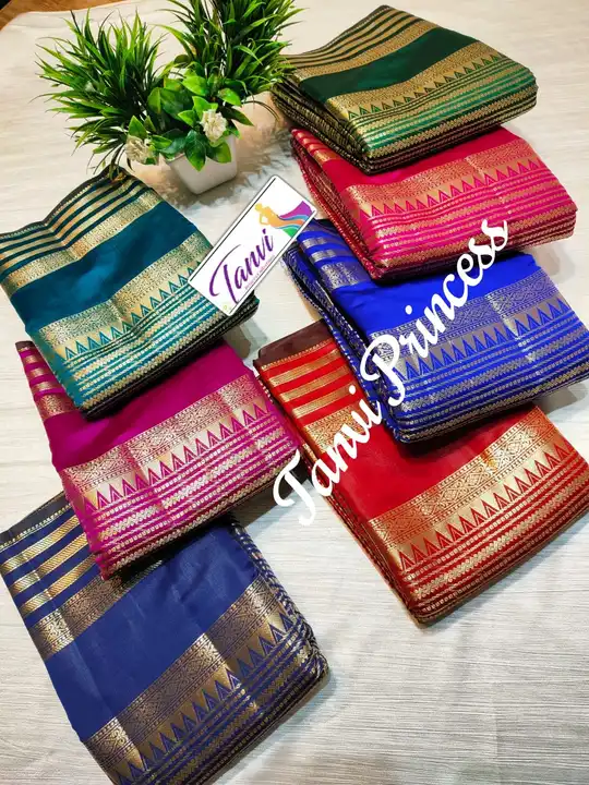 Warm Unlimited SoFT silk saree quality 💯 Gaurenteed hand dye any demanded colour  uploaded by Falak fabrics on 3/16/2023