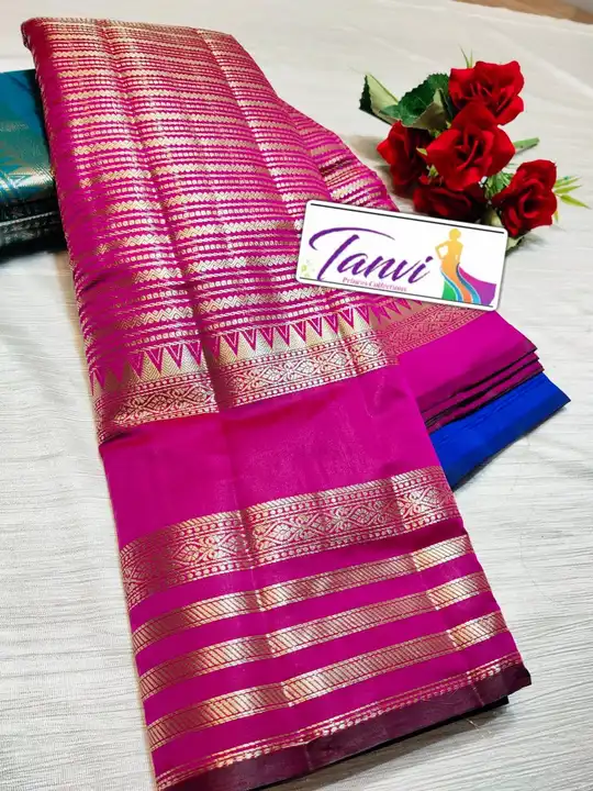 Warm Unlimited SoFT silk saree quality 💯 Gaurenteed hand dye any demanded colour  uploaded by Falak fabrics on 3/16/2023