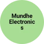 Business logo of Mundhe Electronics
