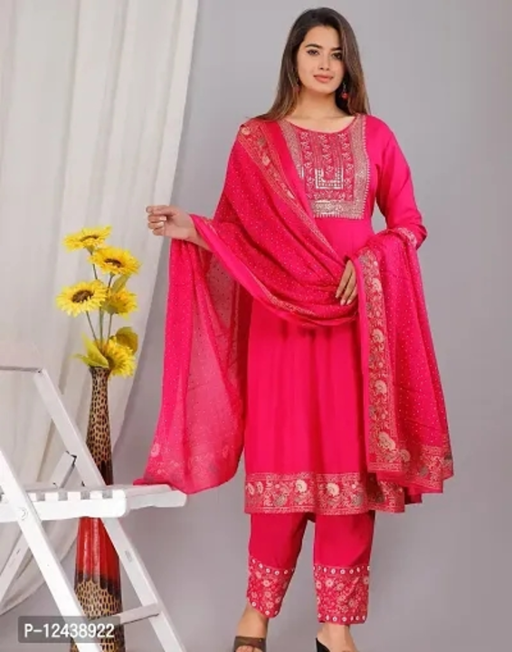 Stylish Pink Printed Rayon Kurta Pant With Dupatta For Women

Size: 
M
L
XL
2XL

 Color:  Pink

 Typ uploaded by Sonam karan fashion superior on 3/16/2023