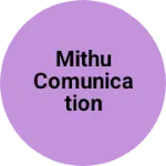 Business logo of Mithu comunication