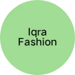 Business logo of Iqra fashion