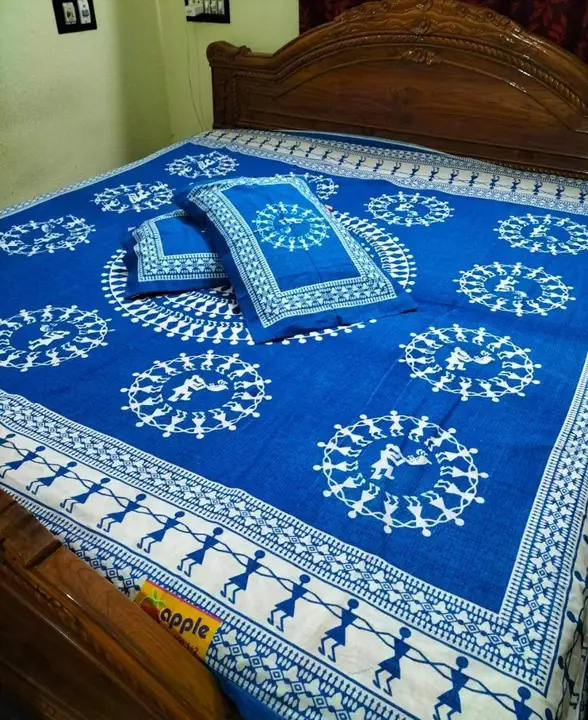 Cotton  double  bedsheet   uploaded by Sumi  collection  on 3/16/2023