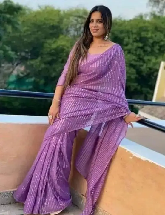 Scquence  Saree   uploaded by Sumi  collection  on 3/16/2023