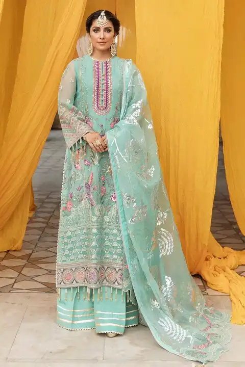 Pakistani dress material  uploaded by Taha fashion from surat on 3/16/2023