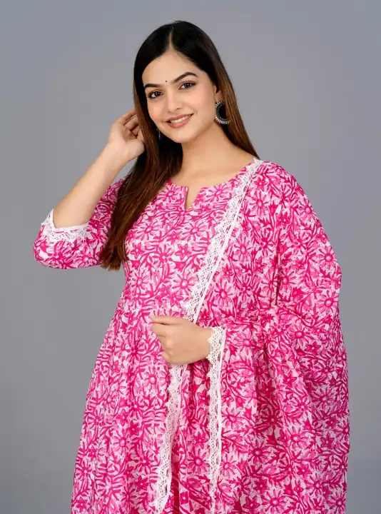 Kurtis with paint with dupatta  uploaded by DSG WORLD FASHION WEAR  on 3/16/2023