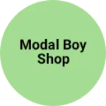 Business logo of modal boy shop