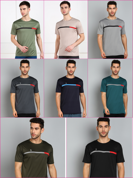 Lemona Dry fit Sport Men Half Sleeve T-shirt uploaded by KGN Clothing on 3/16/2023