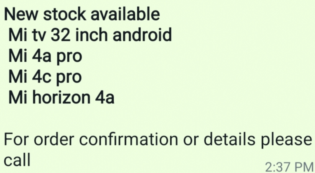 Mi Led tv bumper discount seal pack brand warranty  uploaded by 8076163780Home appliances Super Deal on 3/16/2023