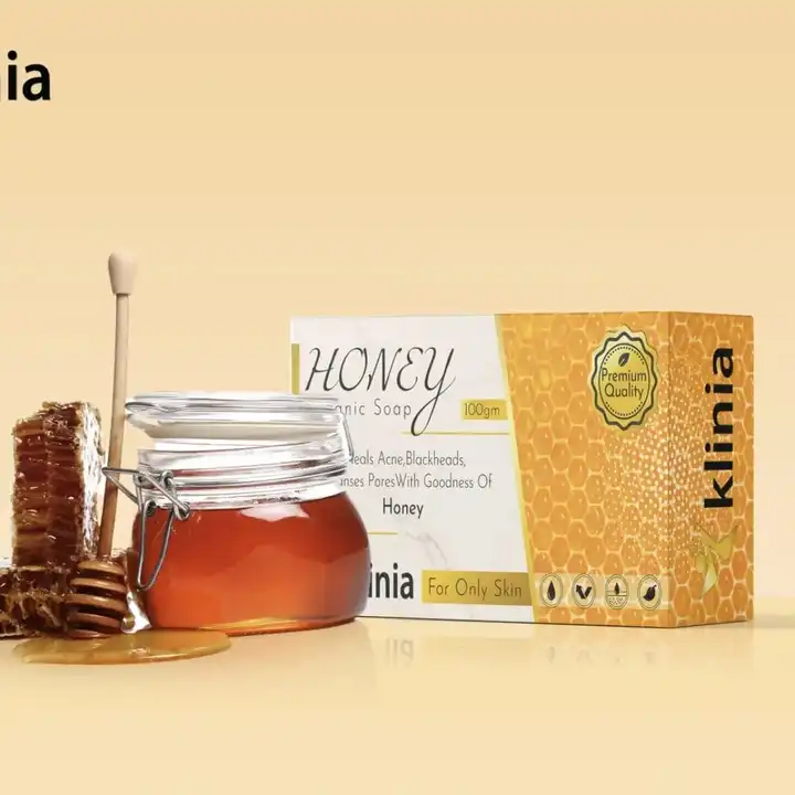 Honey organic soap (100gm) by klinia  uploaded by Klinia on 3/16/2023