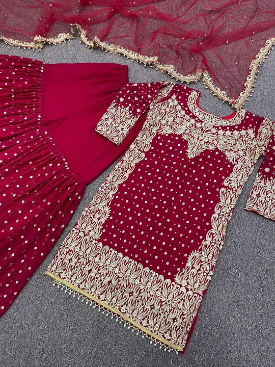 Sharara suit  uploaded by AISH NAWAZ COLLECTION on 3/16/2023