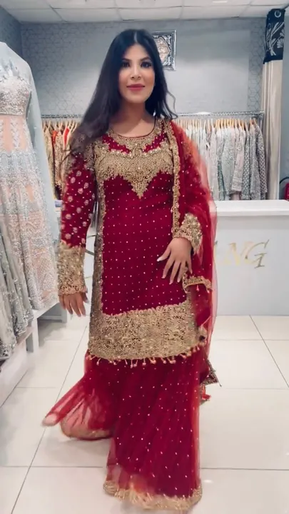 Sharara suit  uploaded by AISH NAWAZ COLLECTION on 3/16/2023