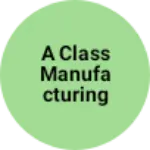 Business logo of A class manufacturing shoes ®π©+$$